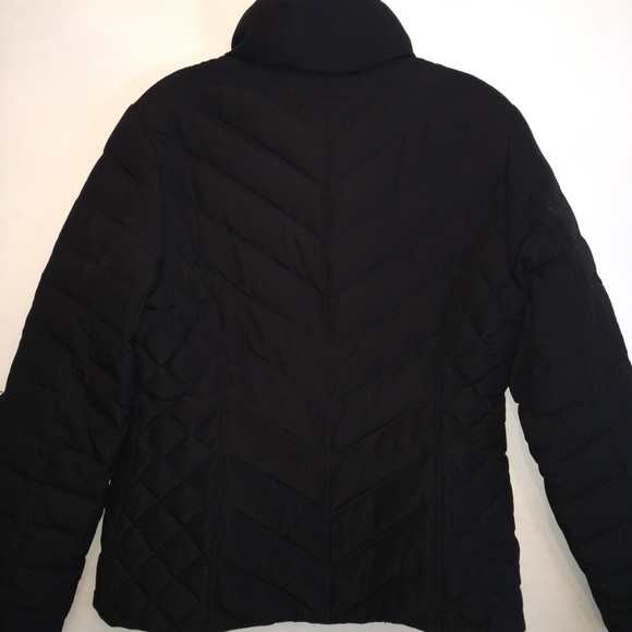 Nine West Black Puffer Coat - Picture 3 of 5